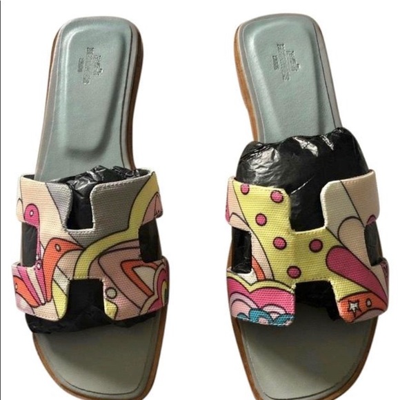 Authentic Hermes Oran Sandals - SOLD - Picture 1 of 3